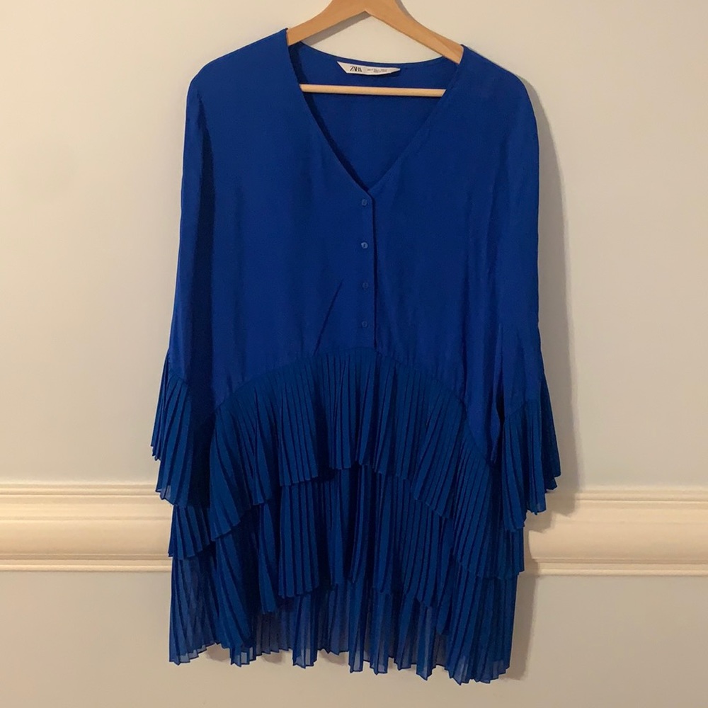 Zara Ruffled Dress - Picture 3 of 9